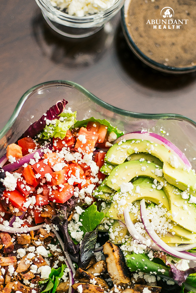 Balsamic Chicken Avocado Salad